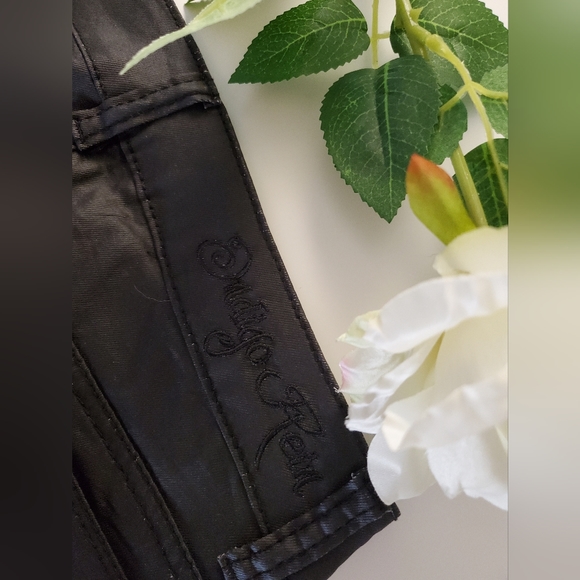 NWT Indigo Rein Leather-Like Skinny Pants Size 5 - Picture 3 of 5